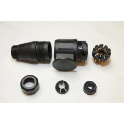 13 polet trailer stik m. skrueforbindelse til ledningerne