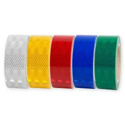 R�d Reflekstape 3M til lastbiler og trailere UN ECE 104 godkendt.