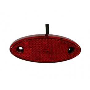 Markerings lygte Rd, oval LED Radex model 928