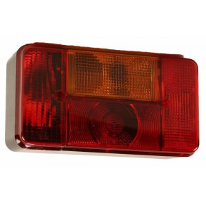 Radex baglygte model 5001 Hjre. Ml : 200 x 110 mm.