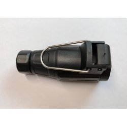 13 Polet Female stik til kabel montage, med skrue forbindelse