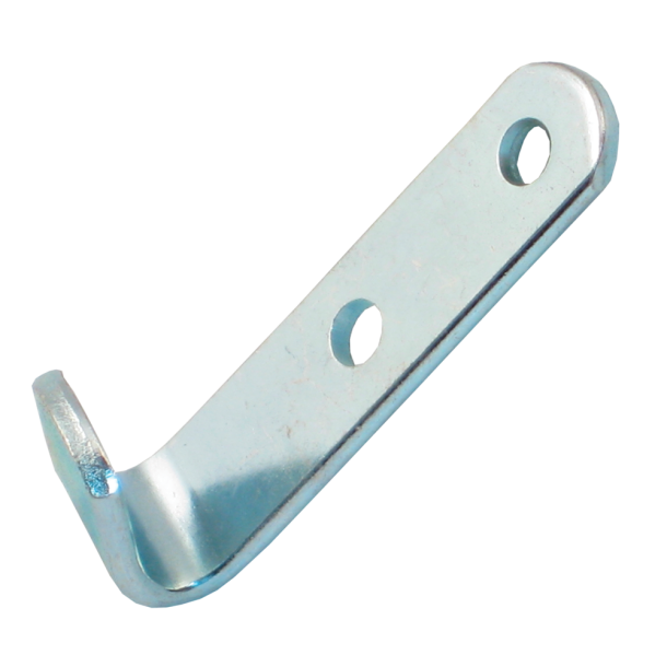 Snrekrog for presenning, pr stk. lev. uden plastik bagplade, 55x13x3 mm. galv.