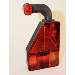 Asp�ck Earpoint I, Venstre Med P�bygget Gummiarm m. Positionslygte