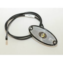 Aspck LED Positionslygte Hvid type Flatpoint II med 1 m kabel