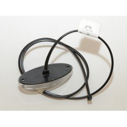 Aspck LED Positionslygte Hvid type Flatpoint II med 1 m kabel