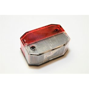 Aspck Markeringslygte Rd/Hvid Type Flexpoint med pinolpre