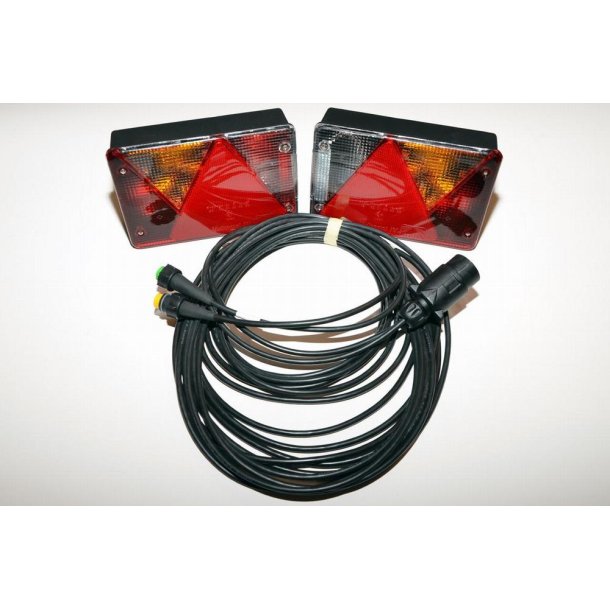 Aspck Multipoint IV lygtest 2x4 m Kabel 7 P. stik til bil