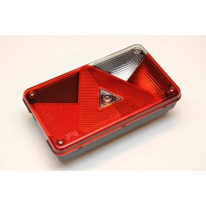 Aspck Multipoint V Trailer Baglygte Hjre side med 8 polet stik og baklys. 