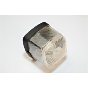 Aspck Squarepoint Positionslygte hvid med Reflektor. Ml : 62 x 62 x 47 mm.