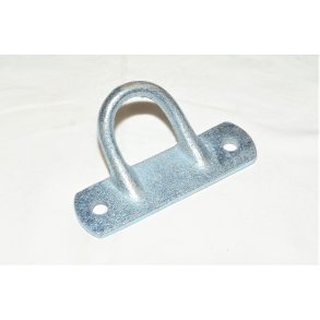 Til hestetrailer Binde Beslag med ring og 2 stk. mont. huller