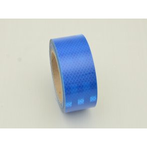 Bl� Reflekstape 3M Kvalitet RA 2  Bredde 50 mm