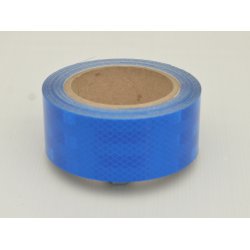 Bl� Reflekstape 3M Kvalitet RA 2  Bredde 50 mm