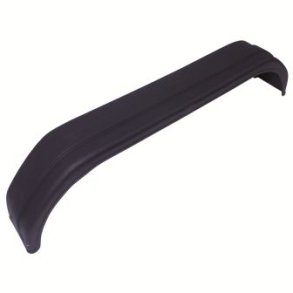 Boogieskrm sort slagfast plast til 13'' >14