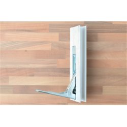 Lukket�j til Alu Trailer, Venstre Side, H 300 x B 88 mm, for 25mm Sideplade 