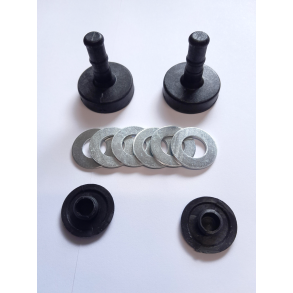  Friktionsbel�gning / tryksko s�t til ALKO AKS 2004/3004 stabilisator kobling 