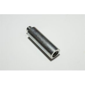 Forlnger stykke M 10 mm for gasfjeder, med indvendig og udvendig gevind,