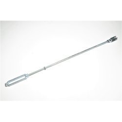 Gevindstang og Vantskrue M 8 venstre / h�jre gevind m. Gaffell�s