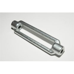 Gevindstang 10 mm. 500 mm lang med Vantskrue M 10 mm venstre / h�jre gevind, 