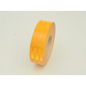 Gul Reflekstape 3M Kvalitet RA 2  Bredde 50 mm