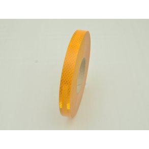 Gul Reflekstape 3M Kvalitet RA 2  Bredde 20 mm