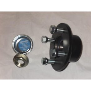 Hjulnav til KNOTT Lbeaksel 4 huls m. Compactleje