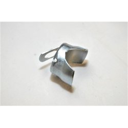 Holder til 7 polet stik, til montering p vangen. galvaniseret stl