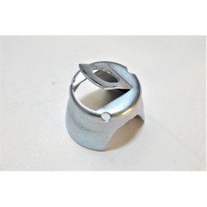 Holder til 7 polet stik, til montering p vangen. galvaniseret stl