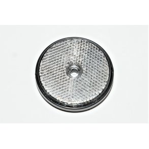 Hvid Rund Sidemarkerings Reflektor