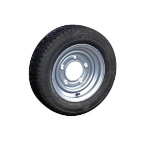 12'' Hjul komplet, 155/70 R12C  5 huls 5/114,5/165,1 til Ifor Williams