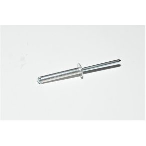 Popnitter Alu / Stl,  6,4 mm x L 30 mm, Hoved diam.  11,6 mm 