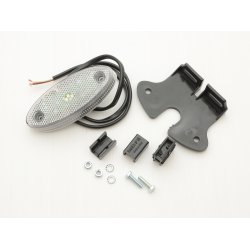 Positionslygte LED Hvid model Radex 929. med kabel og vinkel beslag