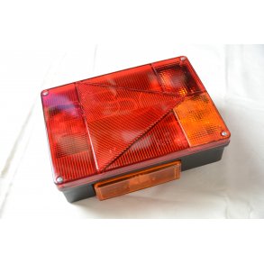 Radex 6800 Multifunktions hjre Baglygte. Med gul sidemarkerings lampe. Med bajonetstik og prer. 