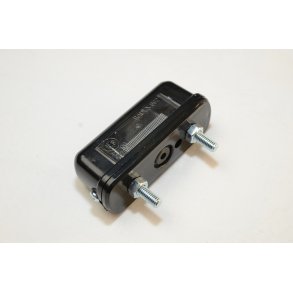 Radex Nummerpladelygte model 802 sort plast, til Pinolpre.