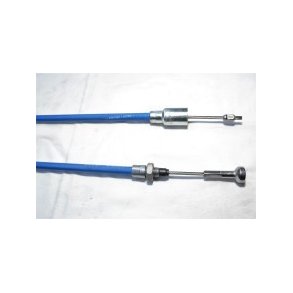 Rustfri hurtigmontage Bremsekabel til Knott. farve bl. Ml : 830 / 1020 mm.
