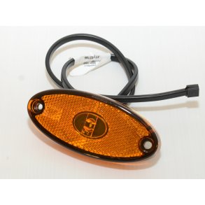 Sidemarkeringslygte ASPCK Flatpoint II LED. Orange