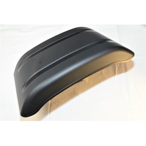 Sprjteskrm - Halvskrm 280x500 mm. Sort Plast