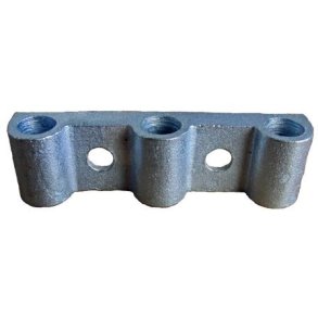 Sidevgsholder kort til Hestetrailer med 3 huller