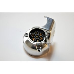 Stikd�se 7-Polet 12 V, med aluminium hus til montering p� bil.