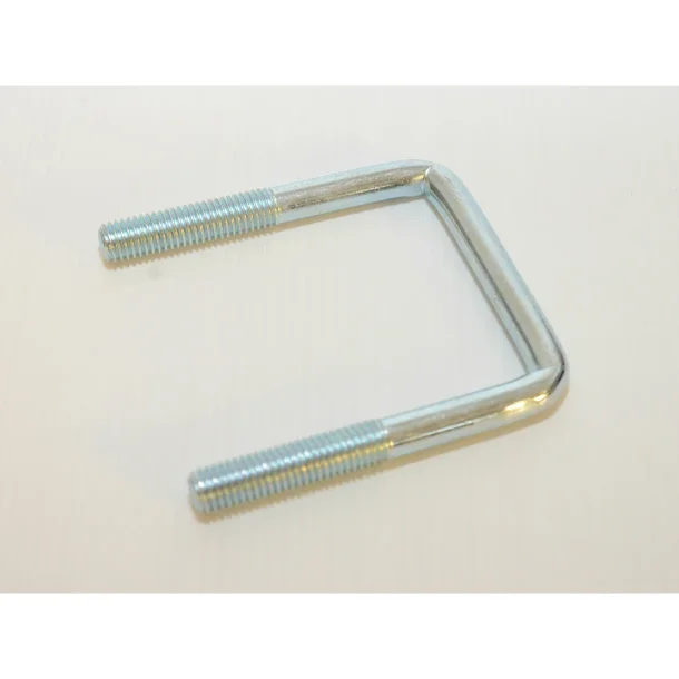 Firkantet U b�jle B. 83 mm indv. x Lg. 120 mm, M10 gevind lg. 45 mm