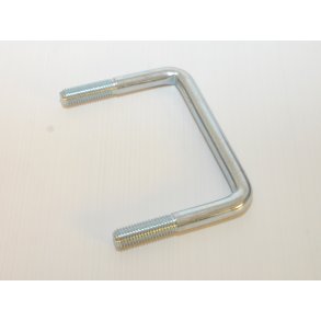 Firkantet U bjle Galvaniseret Bredde indv. 83 x Lg. indv. 80 mm