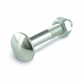 Brddebolt  M 6 x 40 mm incl. mtrik. El Galvaniseret,