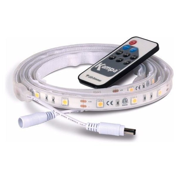 Dometik flexibel LED strip til telt og markise belysning