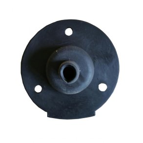 Gummit�tning til rund stikd�se p� bil. Alu. og slagfast plast ,  7 polet, 12 V.