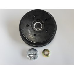 Bremsetromle til Knott Ny model med b�lger 200x50 mm. 5 huls med mont. Compactleje 