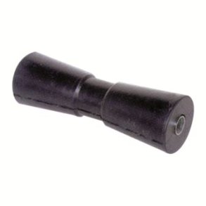 Klrulle, Sort gummi Lngde 296 mm, strste Diameter 95 mm.