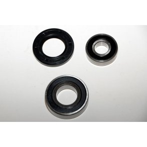 Hjul lejest kuglelejer. 1 stk. DIN 6203 1 stk. DIN 6205  Ttningsring 