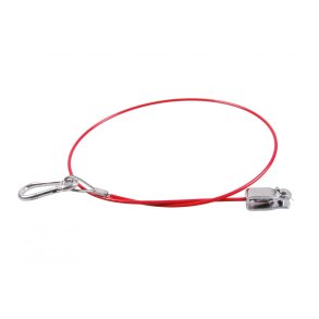 Sikkerhedswire til Knott med gaffells. Lg. 1000 mm