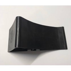 AL-KO Stopklods sort hrd plastik.  Ml : L 220 x B 90 mm H 100 mm