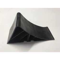 AL-KO Stopklods sort hrd plastik.  Ml : L 220 x B 90 mm H 100 mm