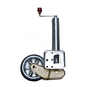 Stttehjul, klapbart 500 kg stttelast med massiv gummihjul  200 x 50 mm Fabrikat ALKO. Hovedrr  60 mm.